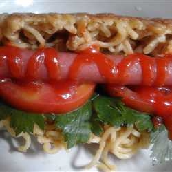 mie goreng hotdog